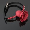 Silicone Rose Ball Gag