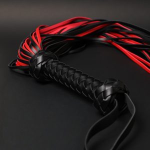 Professional Braided Handle Leather Flogger