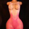 Boudoir Secret: Elegant Full-Body Floral Lace Nightwear