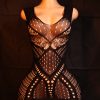 Boudoir Secret-Elegant Full-Body Floral Lace Nightwear
