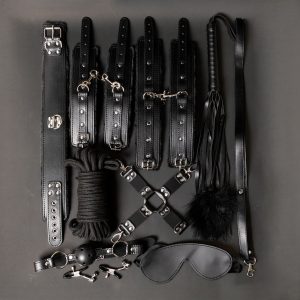 10-Piece Deluxe BDSM Bondage Set