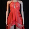 High Low Lace Mesh Dress